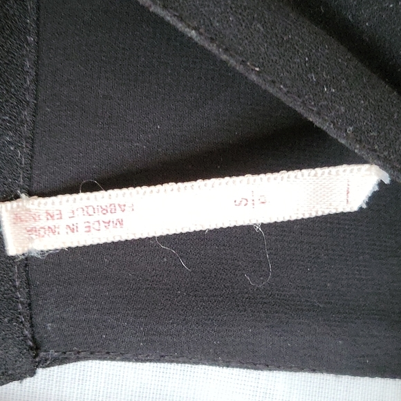 Free People Cocktail Dress Size S Black Lined Sheer fabric - not seen through 🙂 - Picture 5 of 8